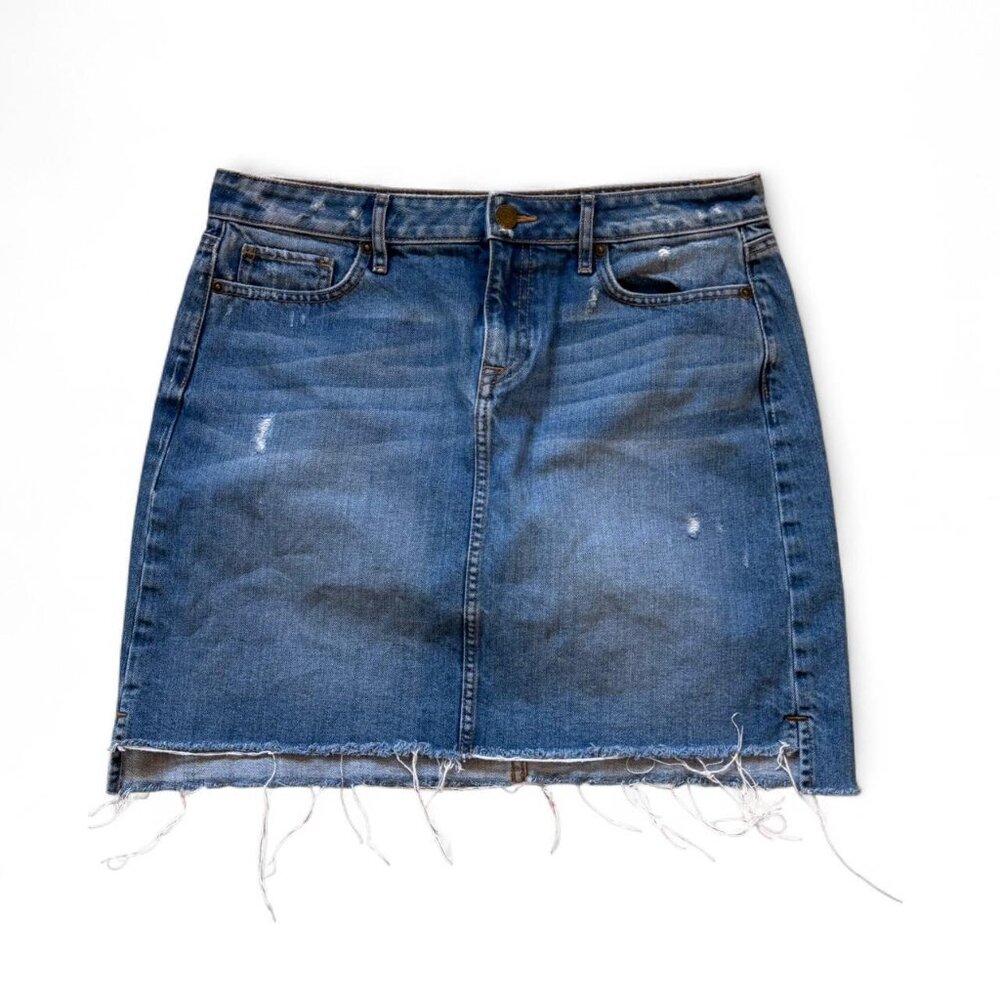 LOFT Denim Mini Skirt - Coastal & Summer Ready
